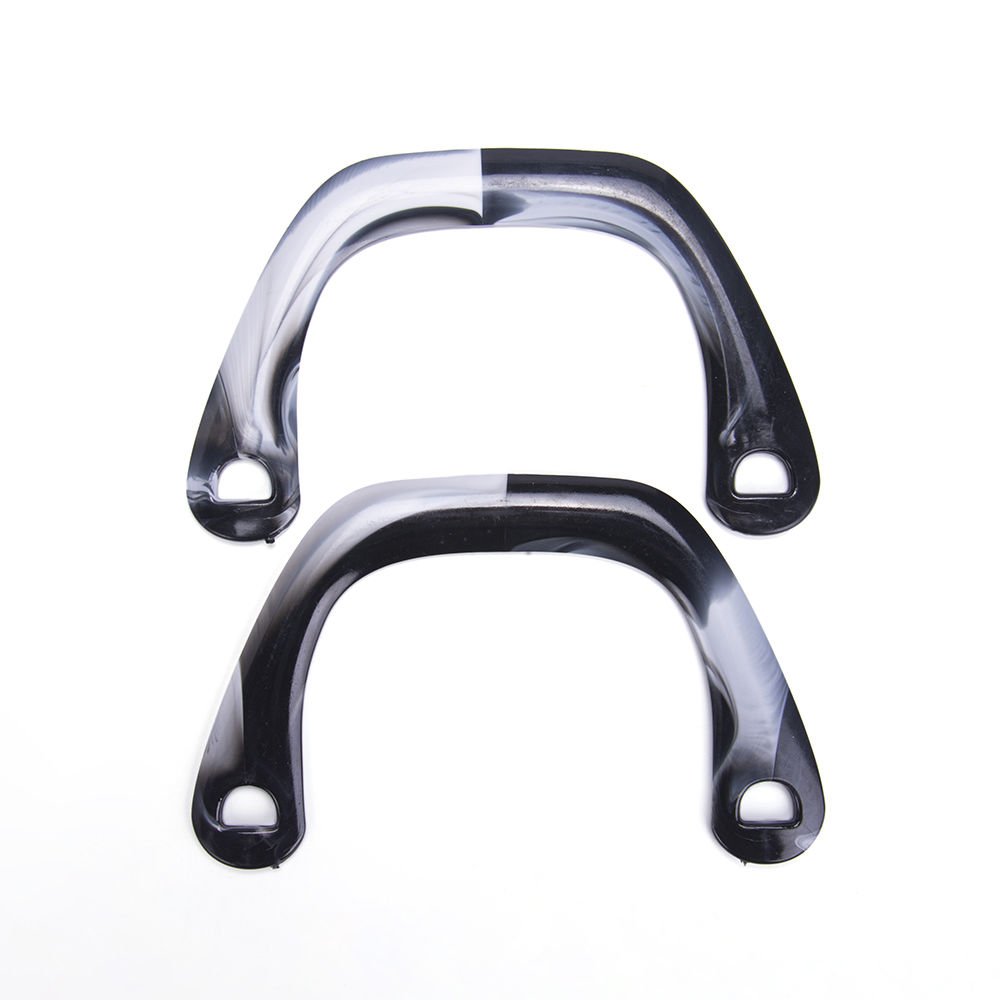 AKRİLİK U MODEL ÇANTA SAPI 2 ADET SİYAH