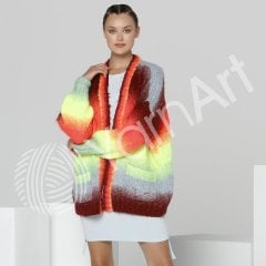 YARNART BELLISSIMO - EBRULİ EL ÖRGÜ İPİ EBRULİ - 1421