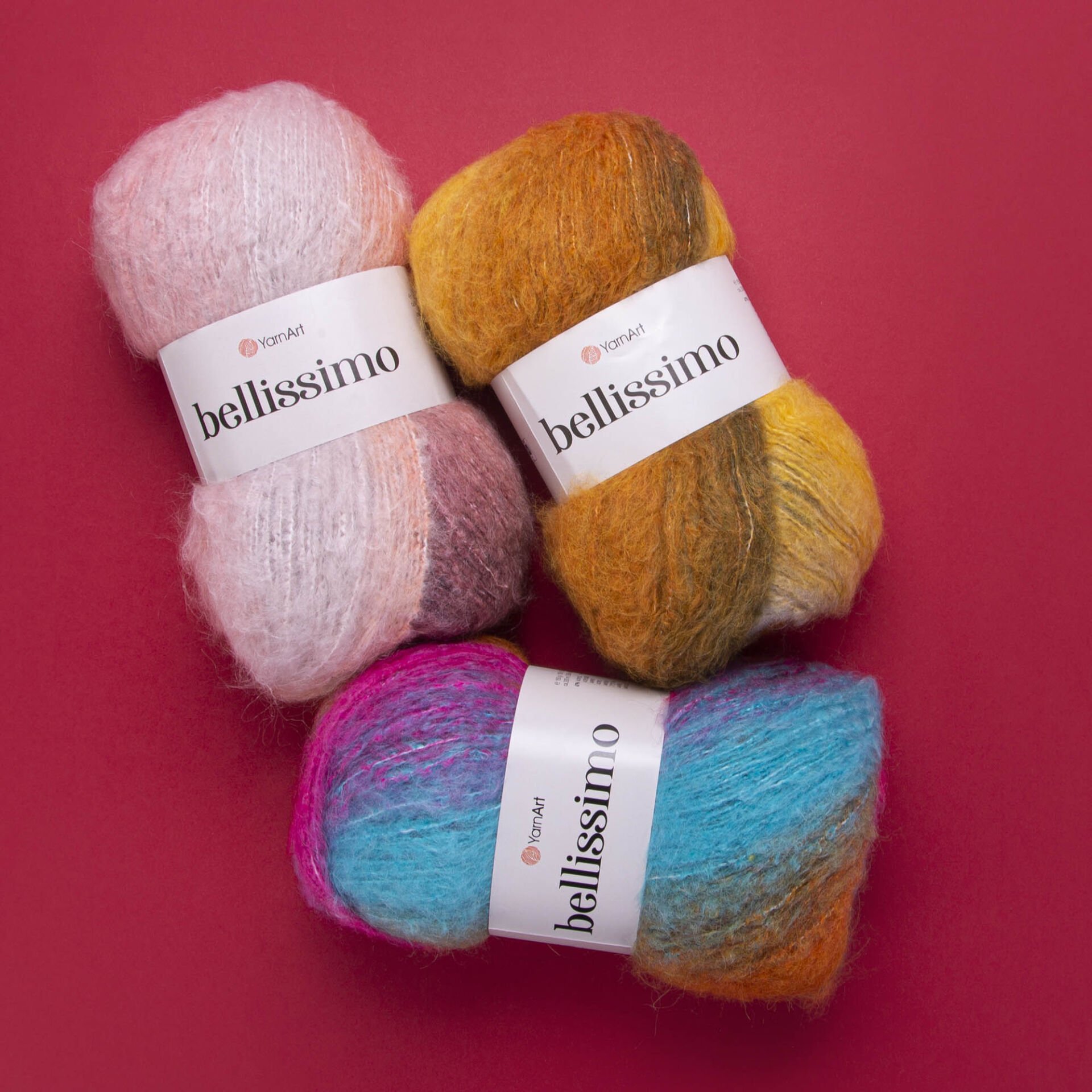 YARNART BELLISSIMO - EBRULİ EL ÖRGÜ İPİ