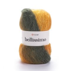 YARNART BELLISSIMO - EBRULİ EL ÖRGÜ İPİ EBRULİ - 1405