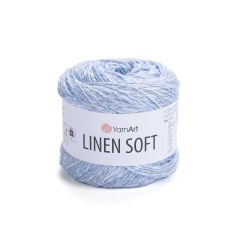 YARNART LINEN SOFT - EL ÖRGÜ İPİ BEBE MAVİSİ - 7319