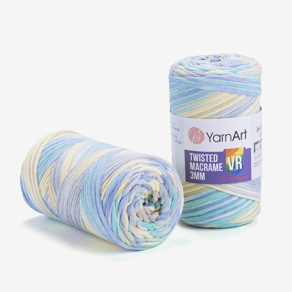 YARNART TWISTED MACRAME 3 MM VR - MAKROME EL ÖRGÜ EBRULİ - 924