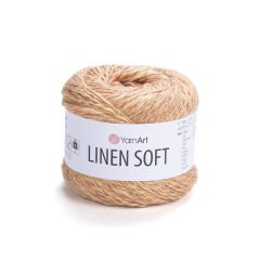 YARNART LINEN SOFT - EL ÖRGÜ İPİ BEJ - 7305
