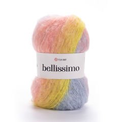 YARNART BELLISSIMO - EBRULİ EL ÖRGÜ İPİ EBRULİ - 1409
