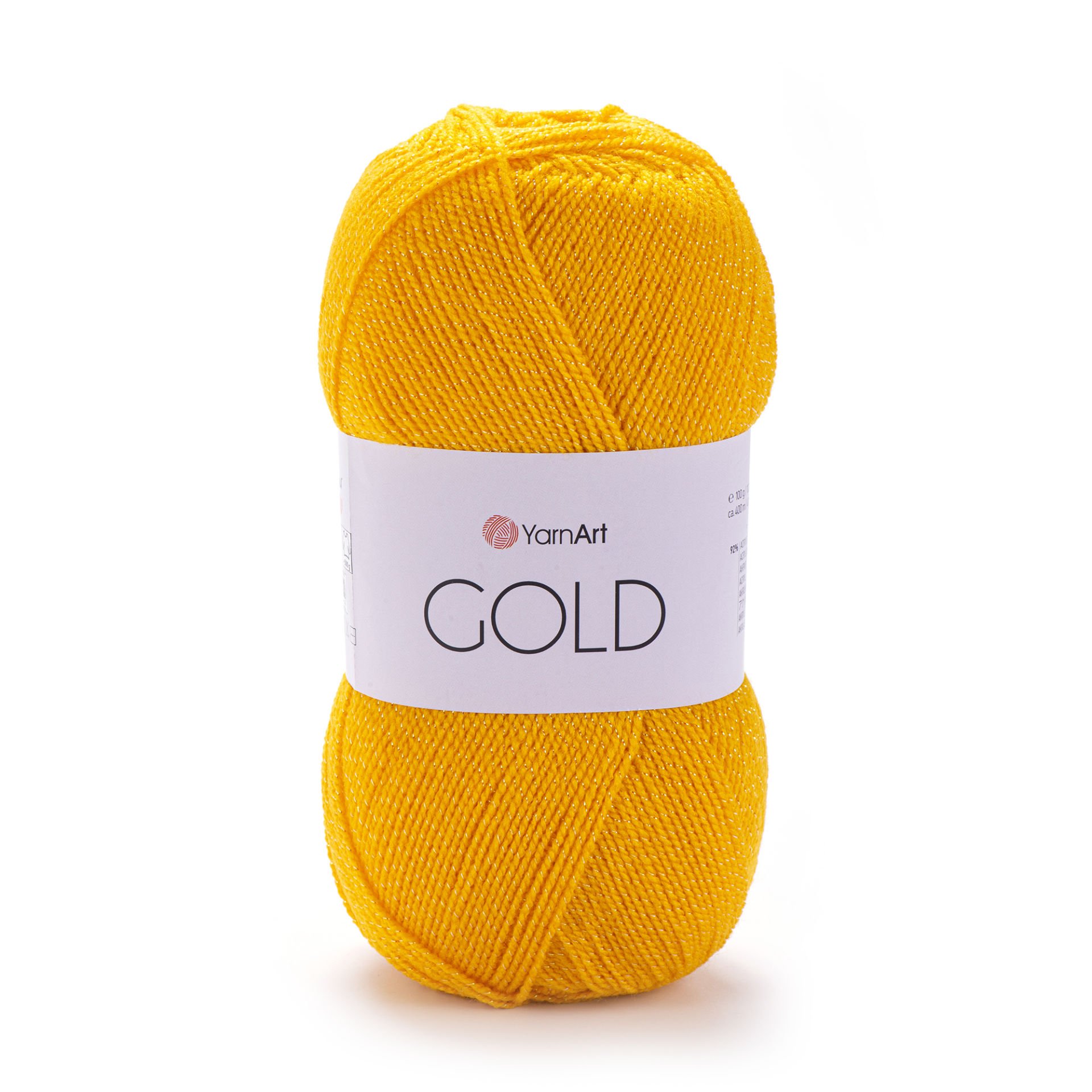 YARNART GOLD - SİMLİ EL ÖRGÜ İPİ HARDAL - 9047