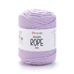 YARNART MACRAME ROPE 5 MM - MAKROME EL ÖRGÜ İPİ LİLA - 765
