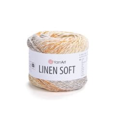 YARNART LINEN SOFT - EL ÖRGÜ İPİ EBRULİ - 7403
