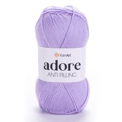 YARNART ADORE ANTI-PILLING - EL ÖRGÜ İPİ LİLA - 337