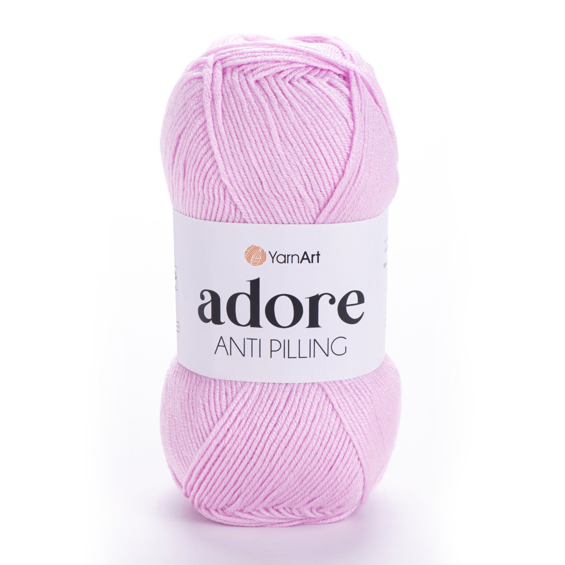 YARNART ADORE ANTI-PILLING - EL ÖRGÜ İPİ PEMBE - 338