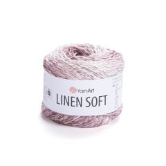 YARNART LINEN SOFT - EL ÖRGÜ İPİ EBRULİ - 7405
