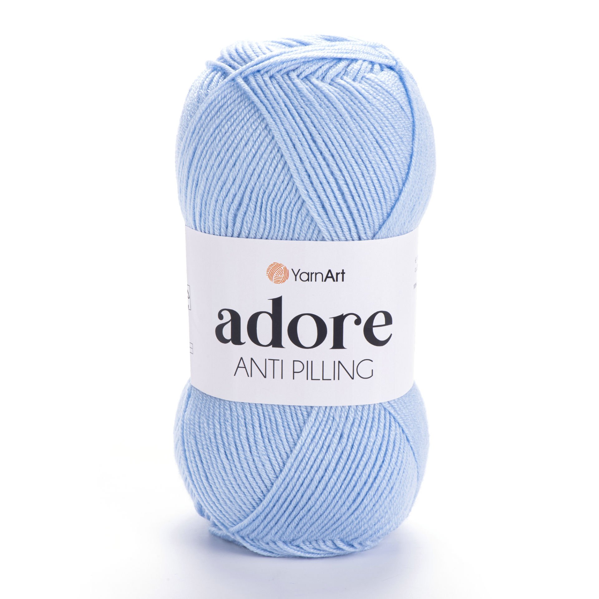 YARNART ADORE ANTI-PILLING - EL ÖRGÜ İPİ BEBE MAVİSİ - 340