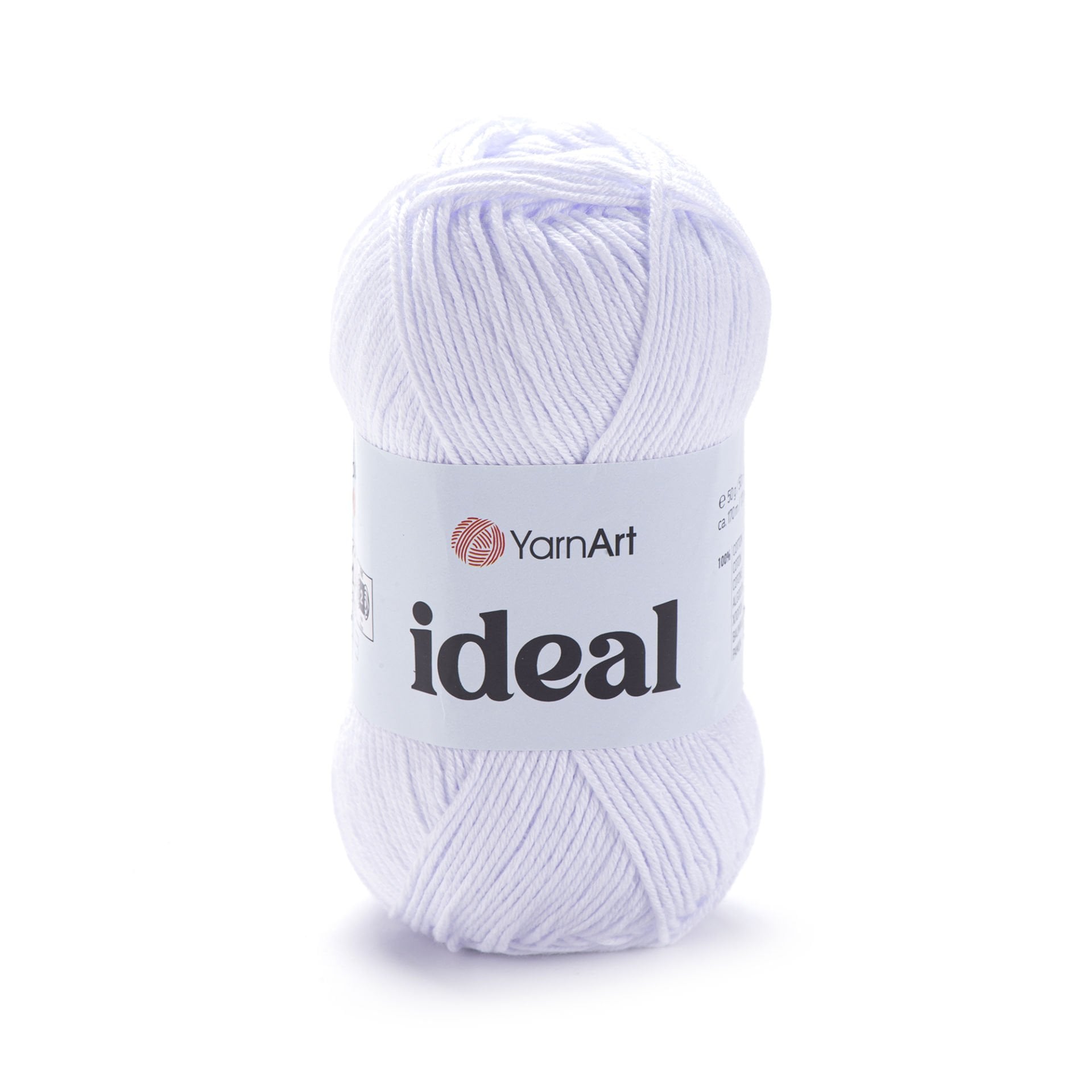 YARNART IDEAL - EL ÖRGÜ İPİ BEYAZ - 220