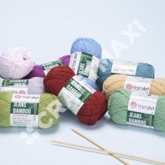 YARNART JEANS BAMBOO - EL ÖRGÜ İPİ BEBE MAVİSİ - 119