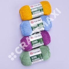 YARNART JEANS BAMBOO - EL ÖRGÜ İPİ BEBE MAVİSİ - 119