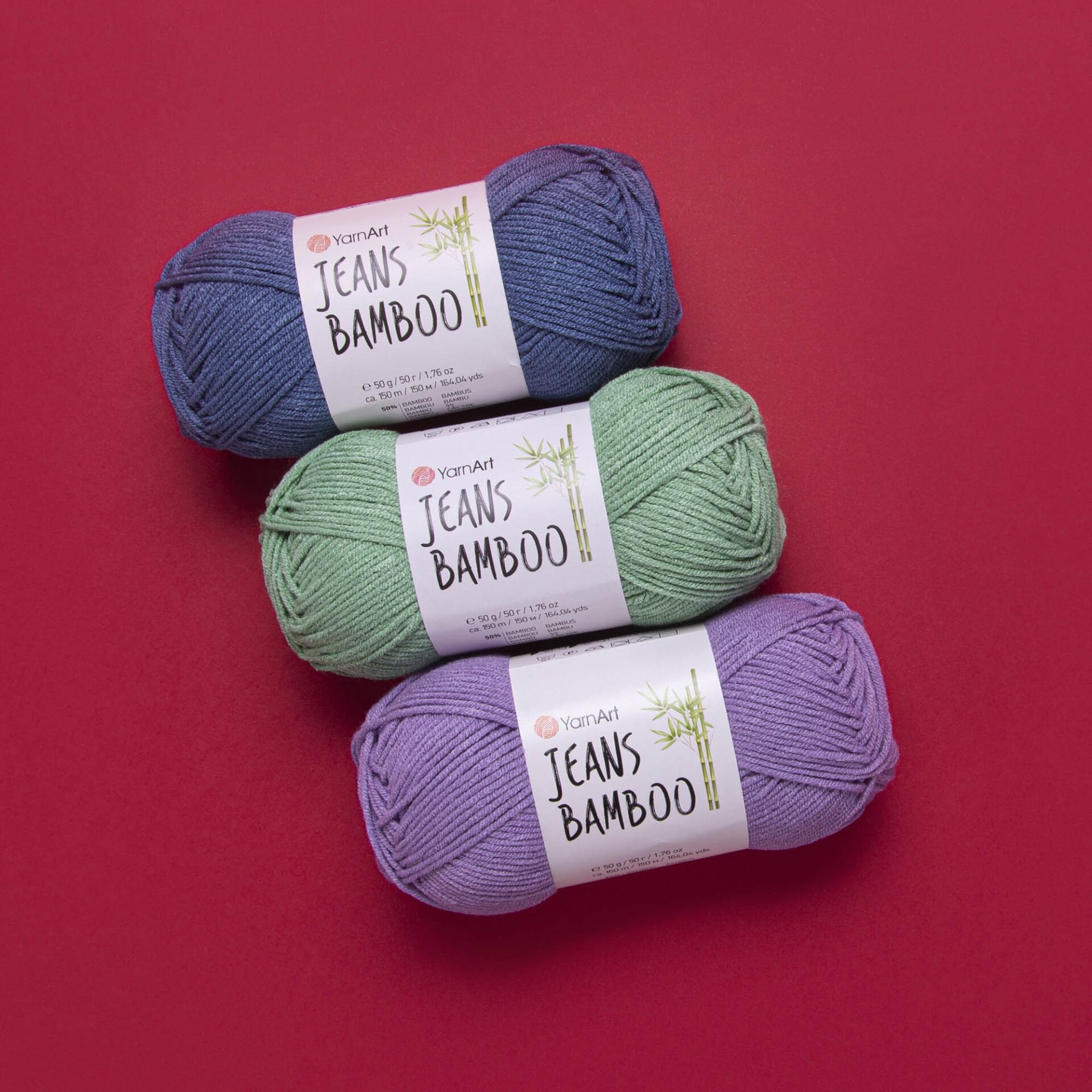 YARNART JEANS BAMBOO - EL ÖRGÜ İPİ