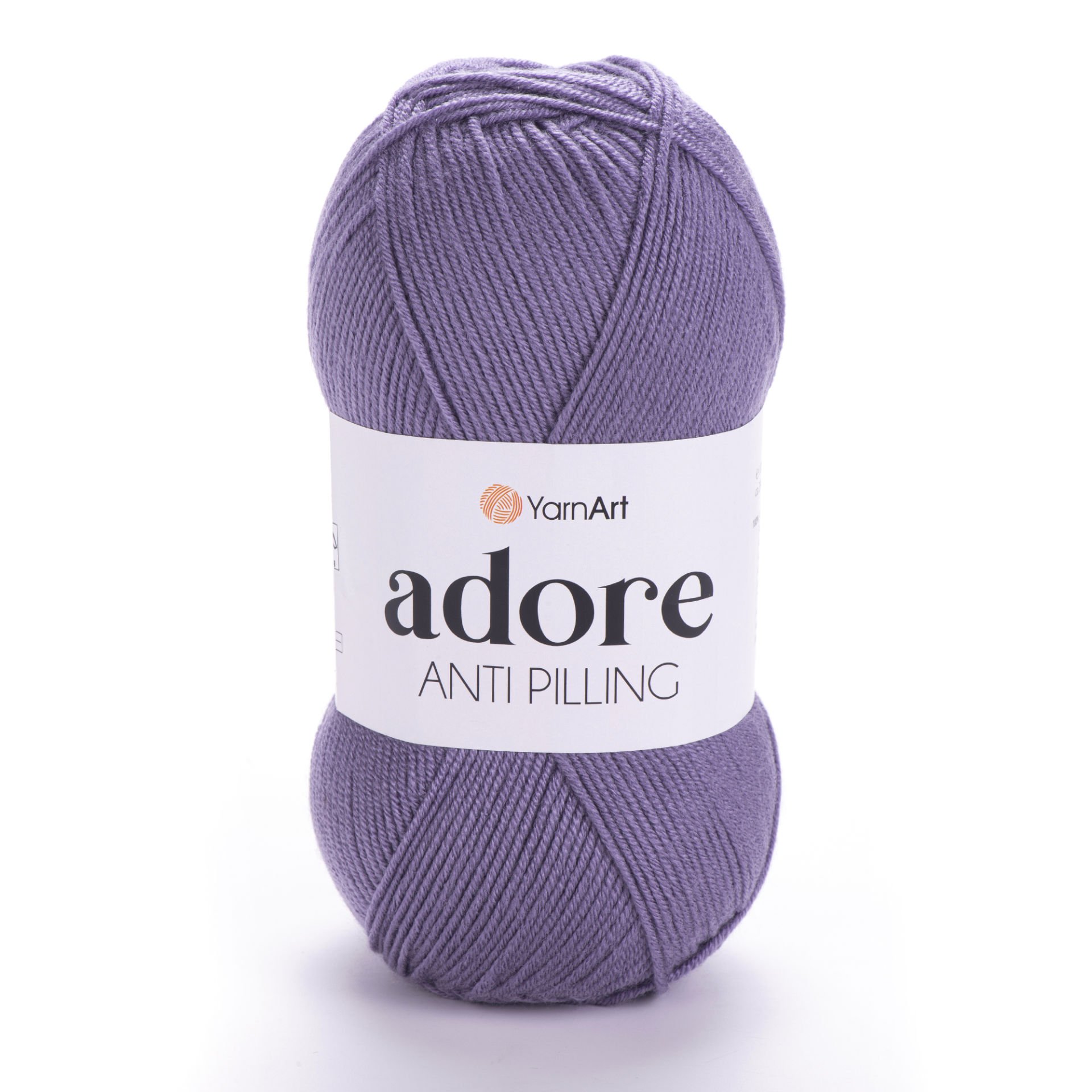 YARNART ADORE ANTI-PILLING - EL ÖRGÜ İPİ EFLATUN - 345