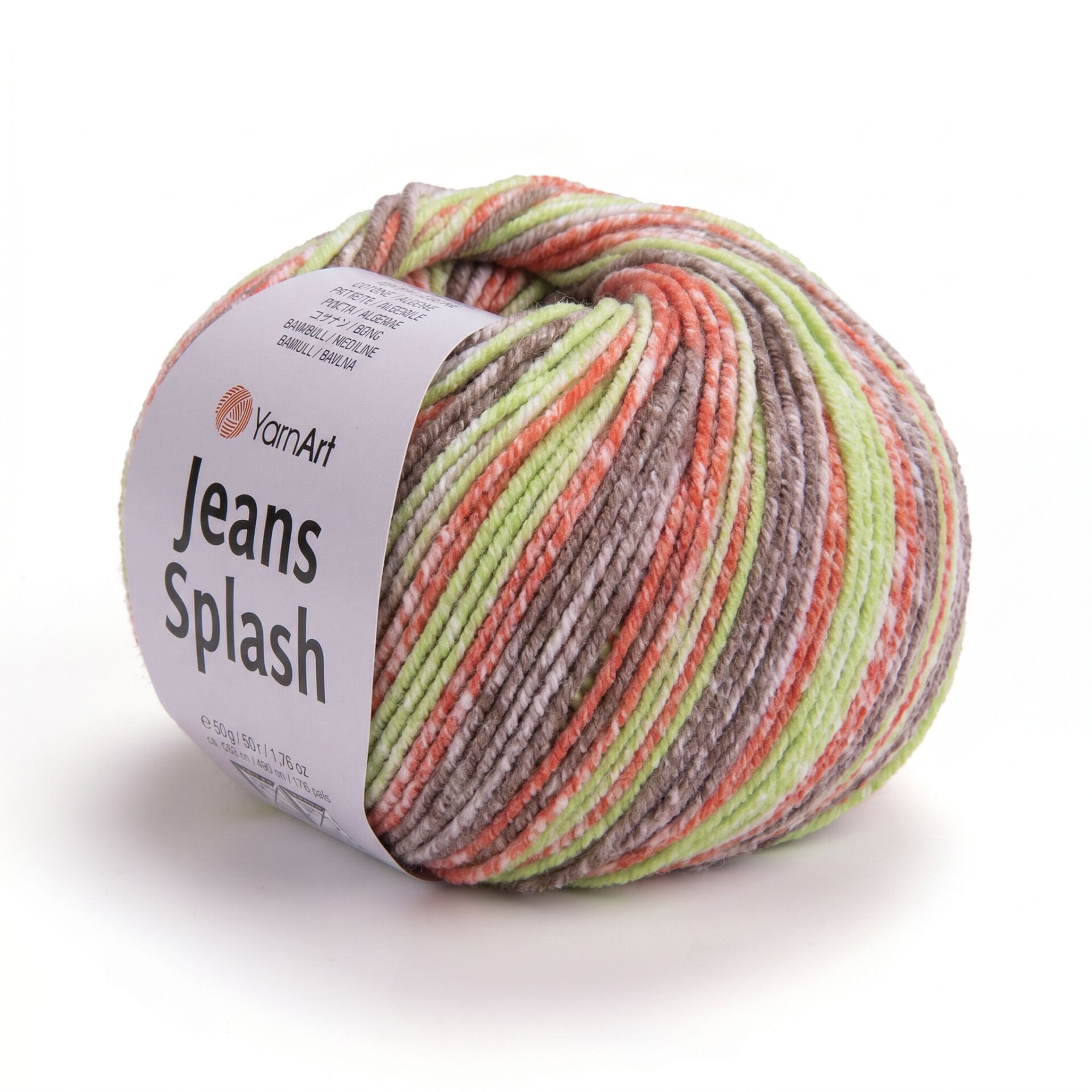 YARNART JEANS SPLASH - EBRULİ EL ÖRGÜ İPİ EBRULİ - 955