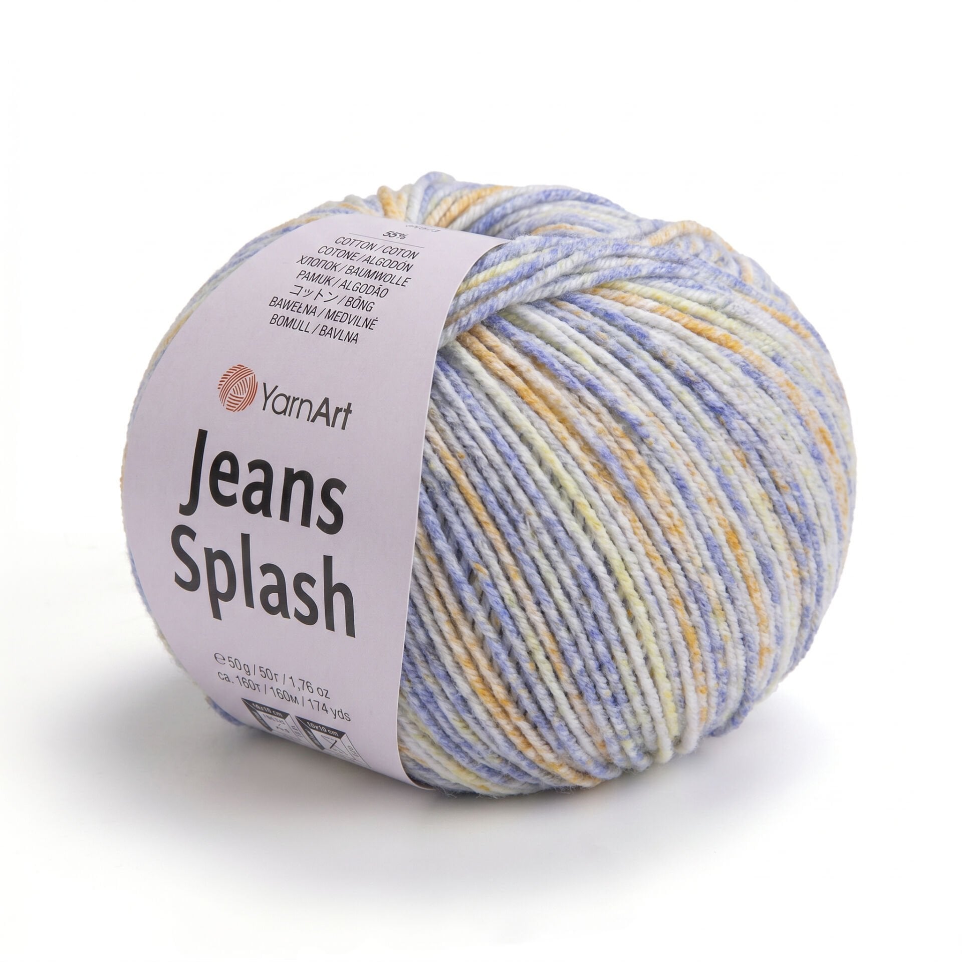 YARNART JEANS SPLASH - EBRULİ EL ÖRGÜ İPİ EBRULİ - 956