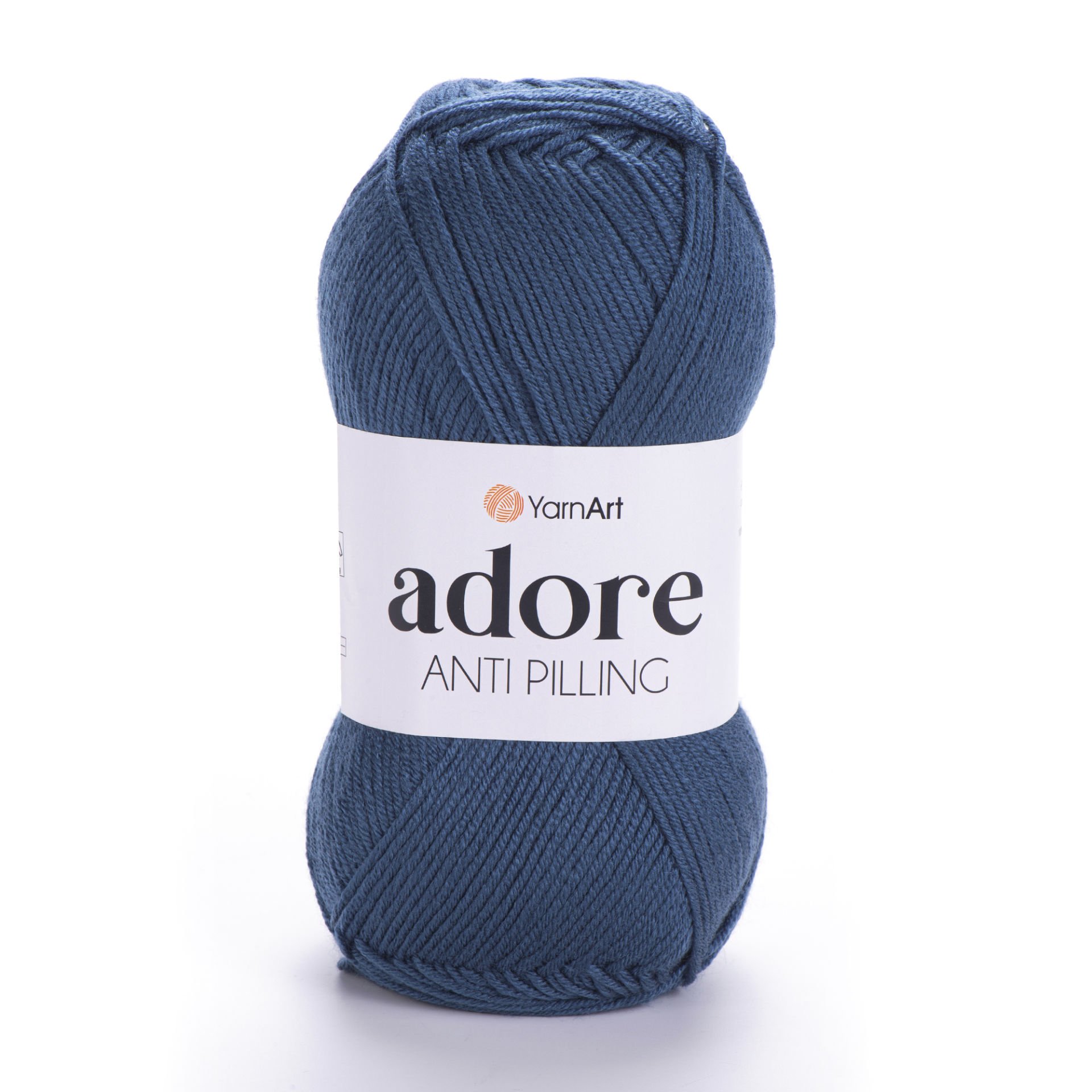 YARNART ADORE ANTI-PILLING - EL ÖRGÜ İPİ PETROL MAVİSİ - 348