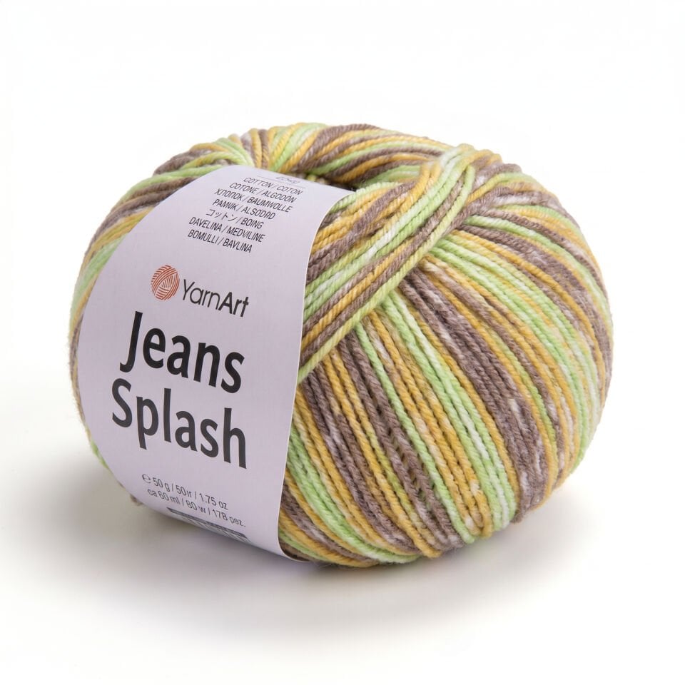 YARNART JEANS SPLASH - EBRULİ EL ÖRGÜ İPİ EBRULİ - 958