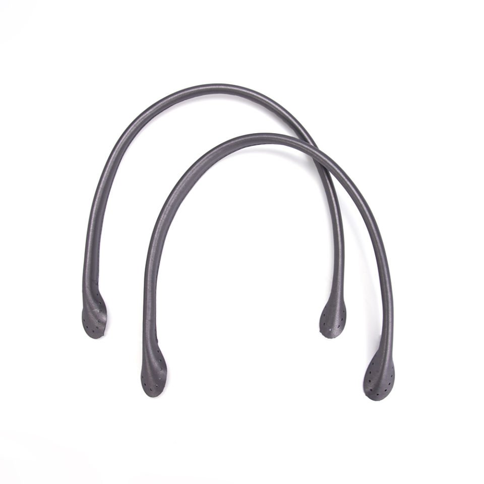 BORULU DERİ ÇANTA SAPI - 2 ADET GRİ