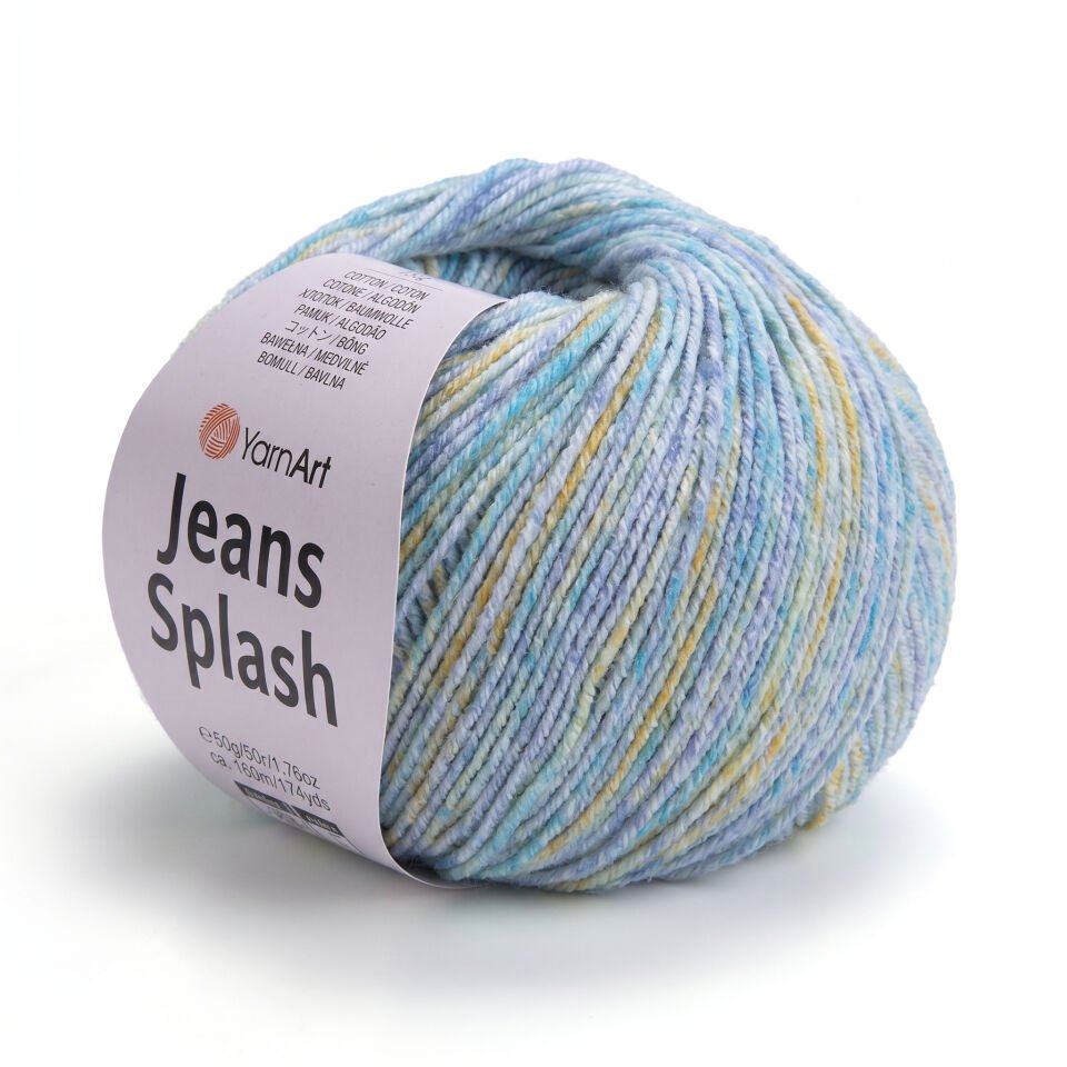 YARNART JEANS SPLASH - EBRULİ EL ÖRGÜ İPİ EBRULİ - 959
