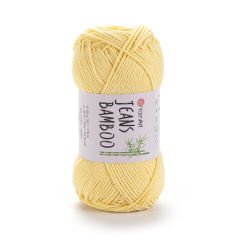 YARNART JEANS BAMBOO - EL ÖRGÜ İPİ SARI - 105