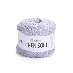 YARNART LINEN SOFT - EL ÖRGÜ İPİ GRİ - 7320