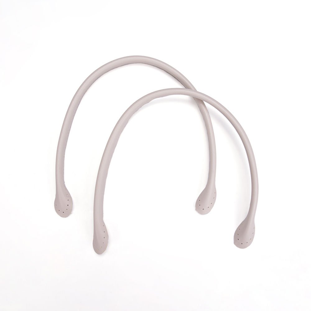 BORULU DERİ ÇANTA SAPI - 2 ADET KREM