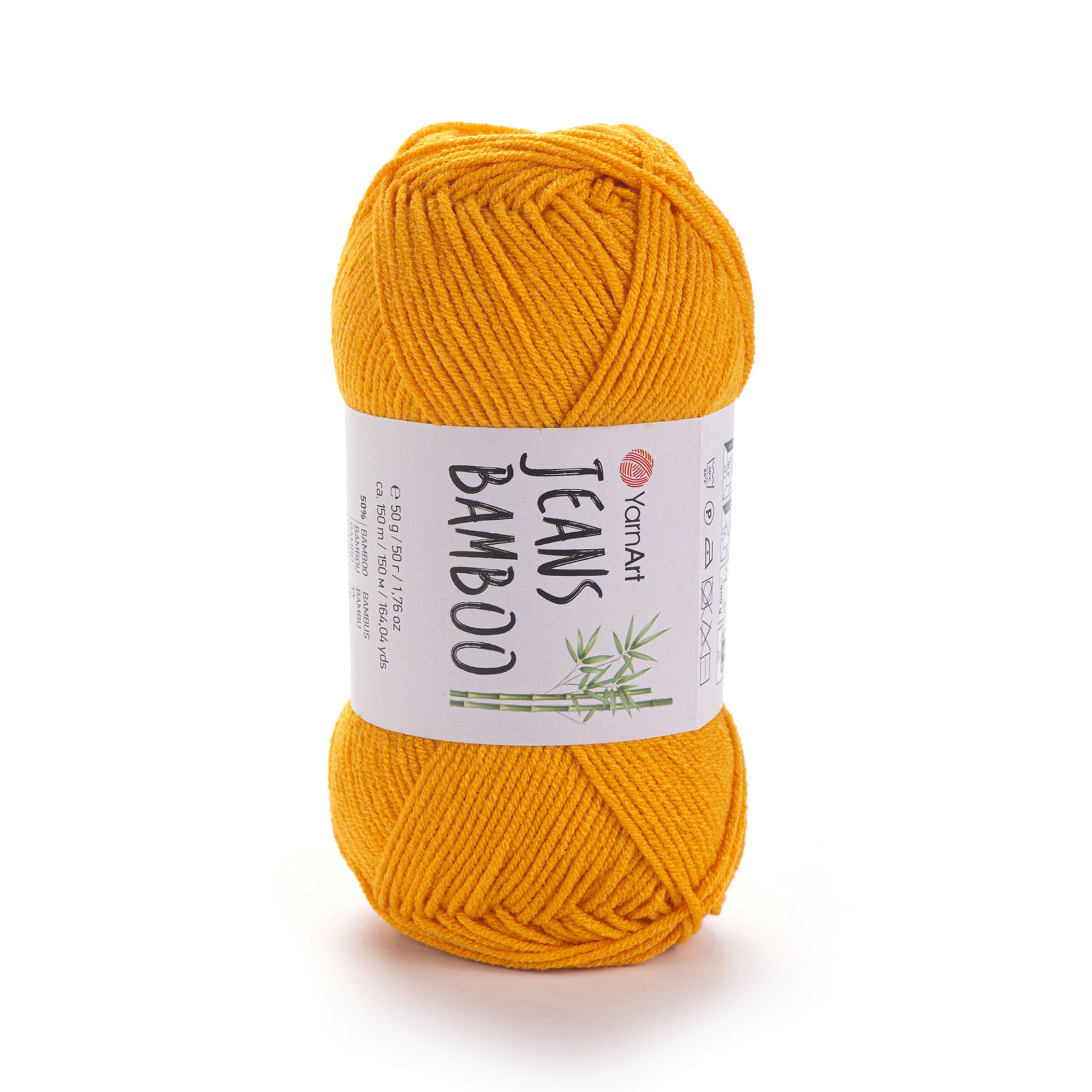 YARNART JEANS BAMBOO - EL ÖRGÜ İPİ TURUNCU - 106