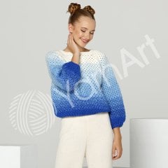 YARNART FLOWERS MERINO - EBRULİ EL ÖRGÜ İPİ EBRULİ - 530