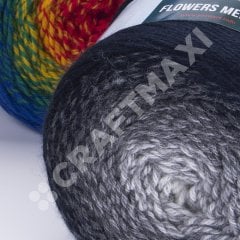 YARNART FLOWERS MERINO - EBRULİ EL ÖRGÜ İPİ EBRULİ - 532