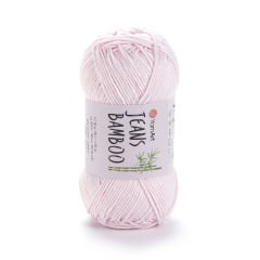 YARNART JEANS BAMBOO - EL ÖRGÜ İPİ TOZ PEMBE - 108