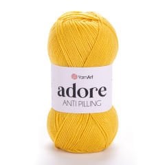 YARNART ADORE ANTI-PILLING - EL ÖRGÜ İPİ KOYU SARI - 355