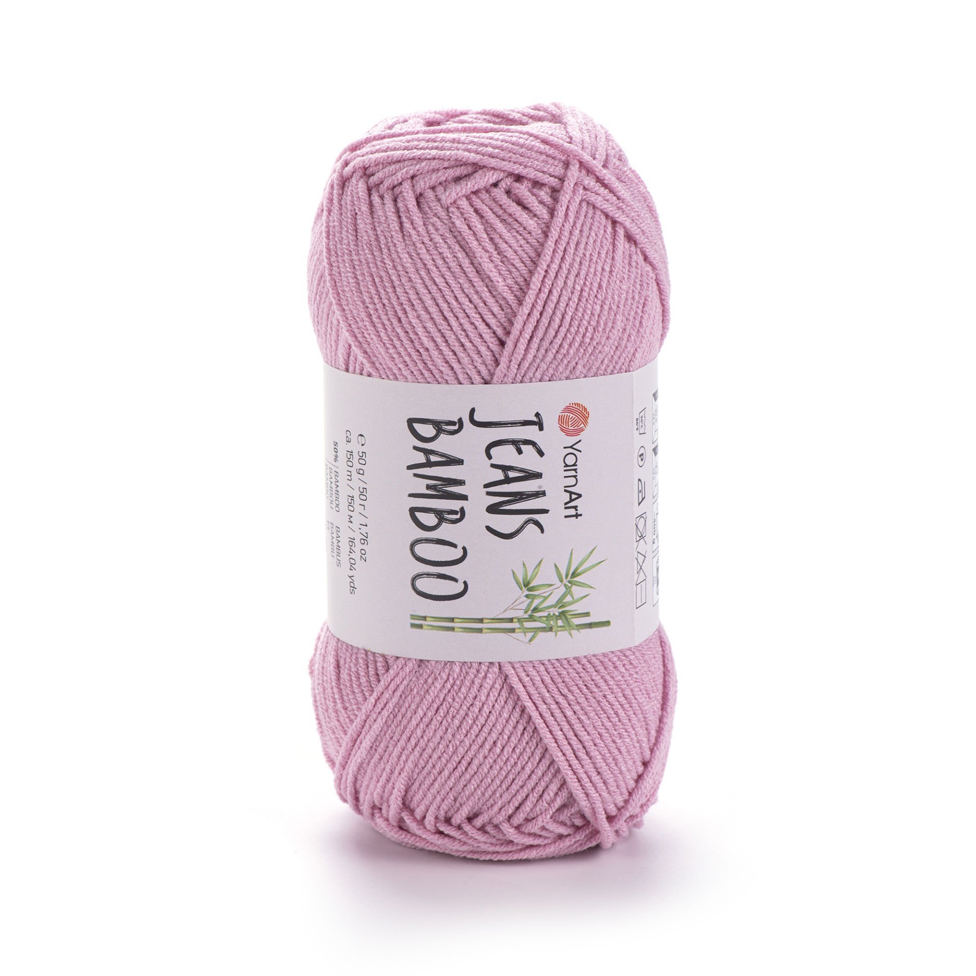 YARNART JEANS BAMBOO - EL ÖRGÜ İPİ PEMBE - 110