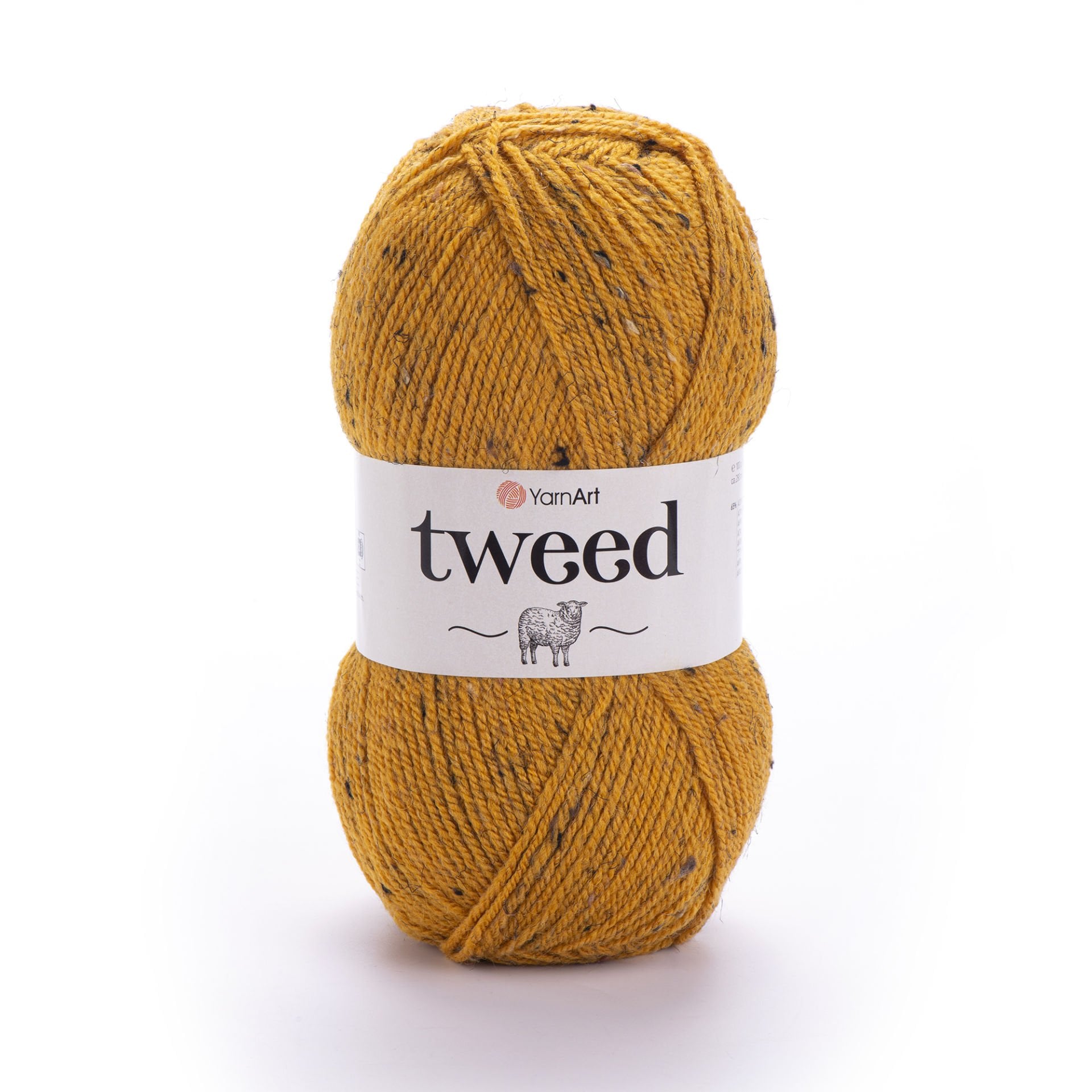 YARNART TWEED - KIRÇILLI EL ÖRGÜ İPİ TURUNCU - 233