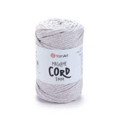 YARNART MACRAME CORD 3 MM - MAKROME EL ÖRGÜ İPİ AÇIK GRİ - 756