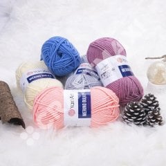 YARNART MERINO BULKY - EL ÖRGÜ İPİ KOYU MAVİ - 551