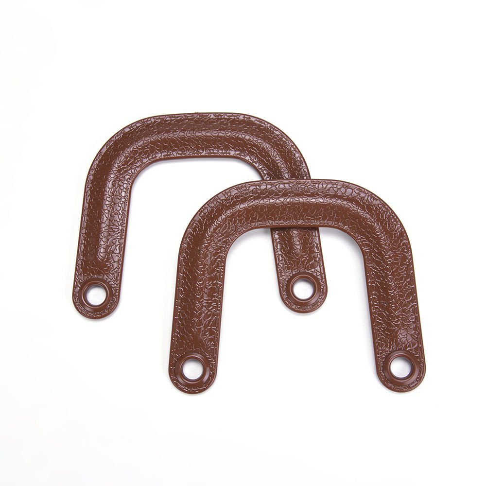 DERİ GÖRÜNÜMLÜ U MODEL ÇANTA SAPI 2 ADET TABA