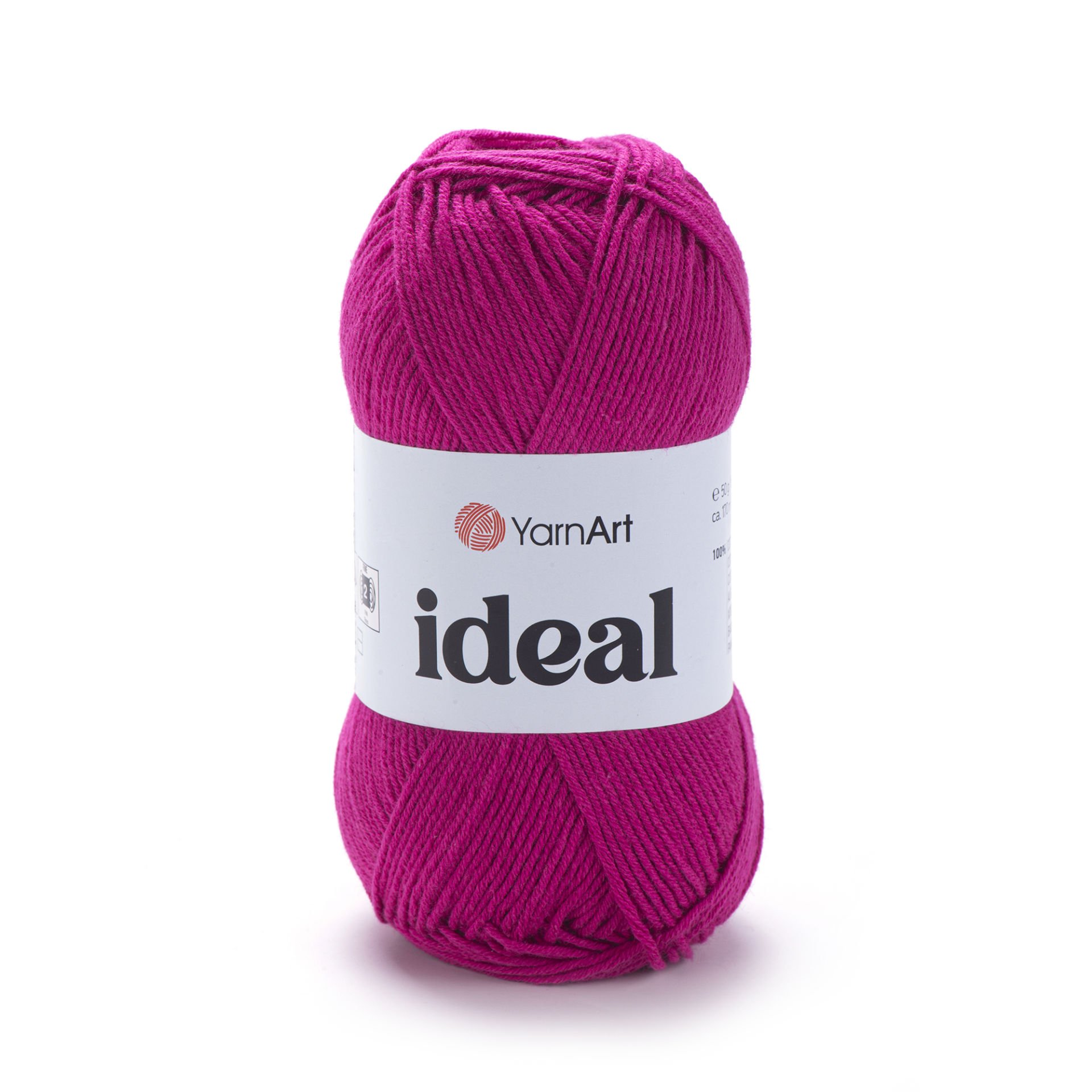 YARNART IDEAL - EL ÖRGÜ İPİ FUŞYA - 243