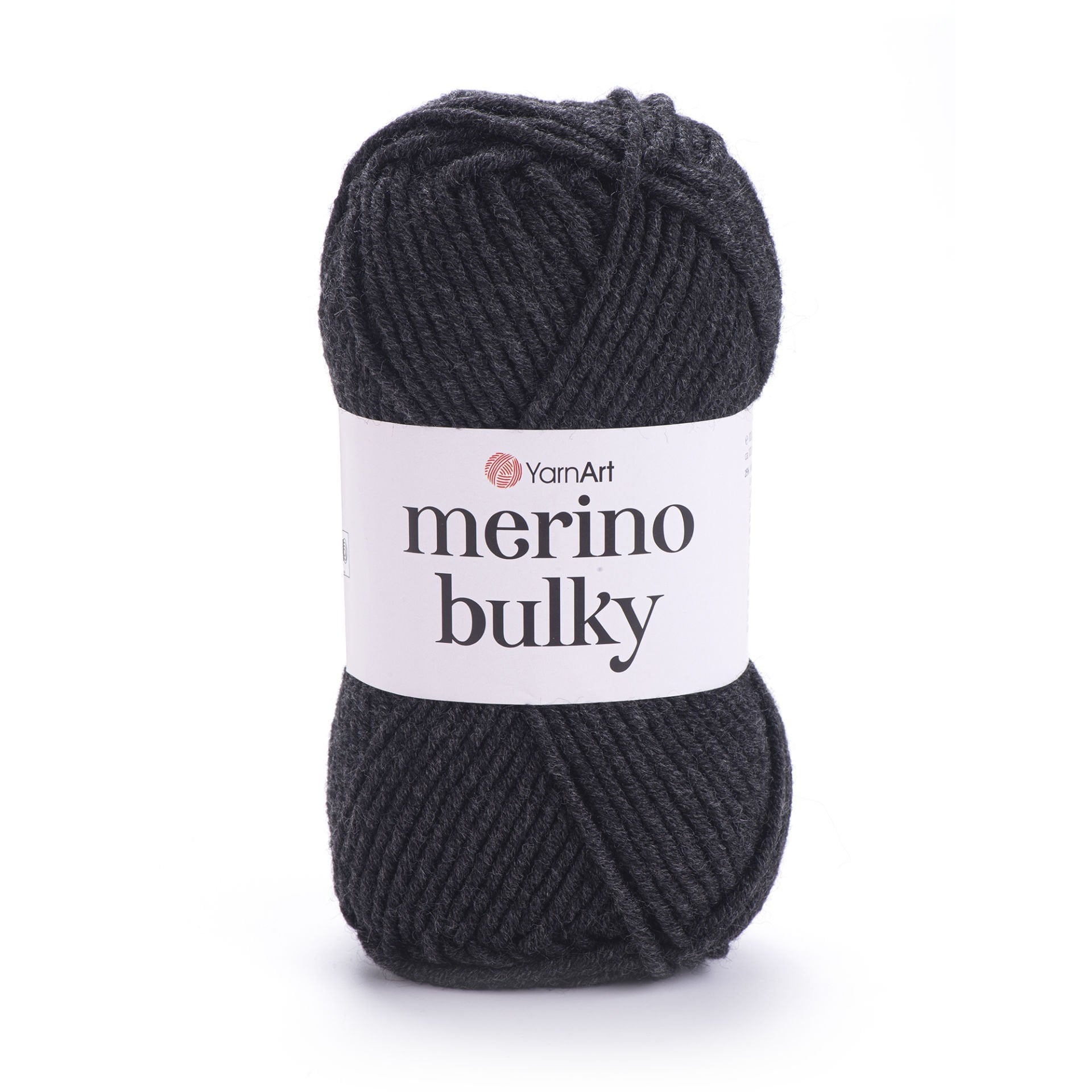 YARNART MERINO BULKY - EL ÖRGÜ İPİ ANTRASİT - 359