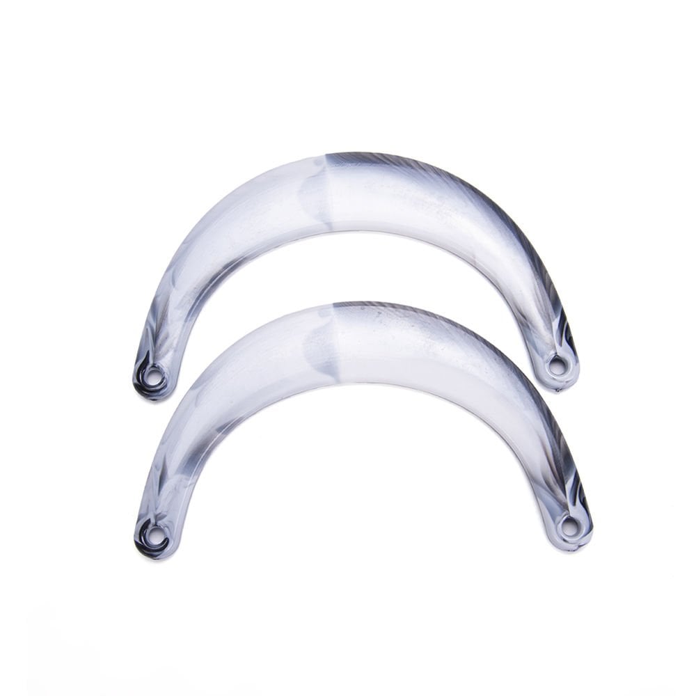 AKRİLİK C MODEL ÇANTA SAPI 2 ADET BEYAZ