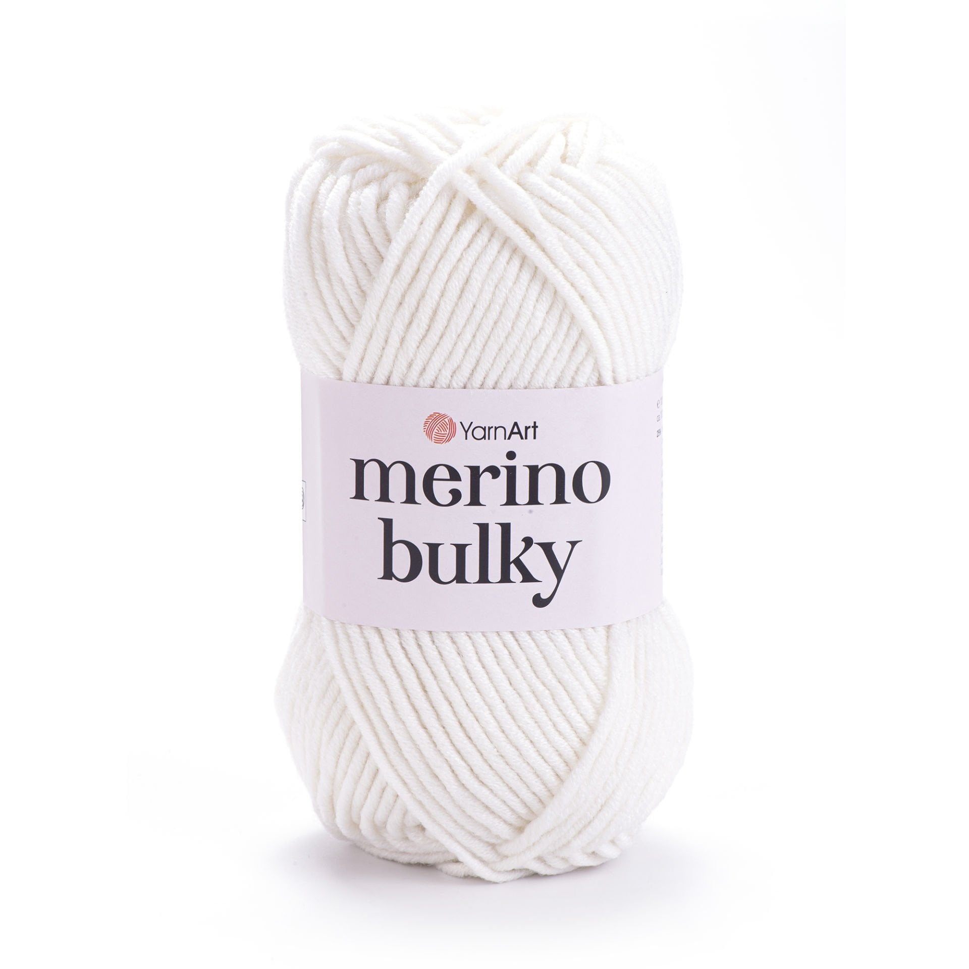 YARNART MERINO BULKY - EL ÖRGÜ İPİ BEYAZ - 501
