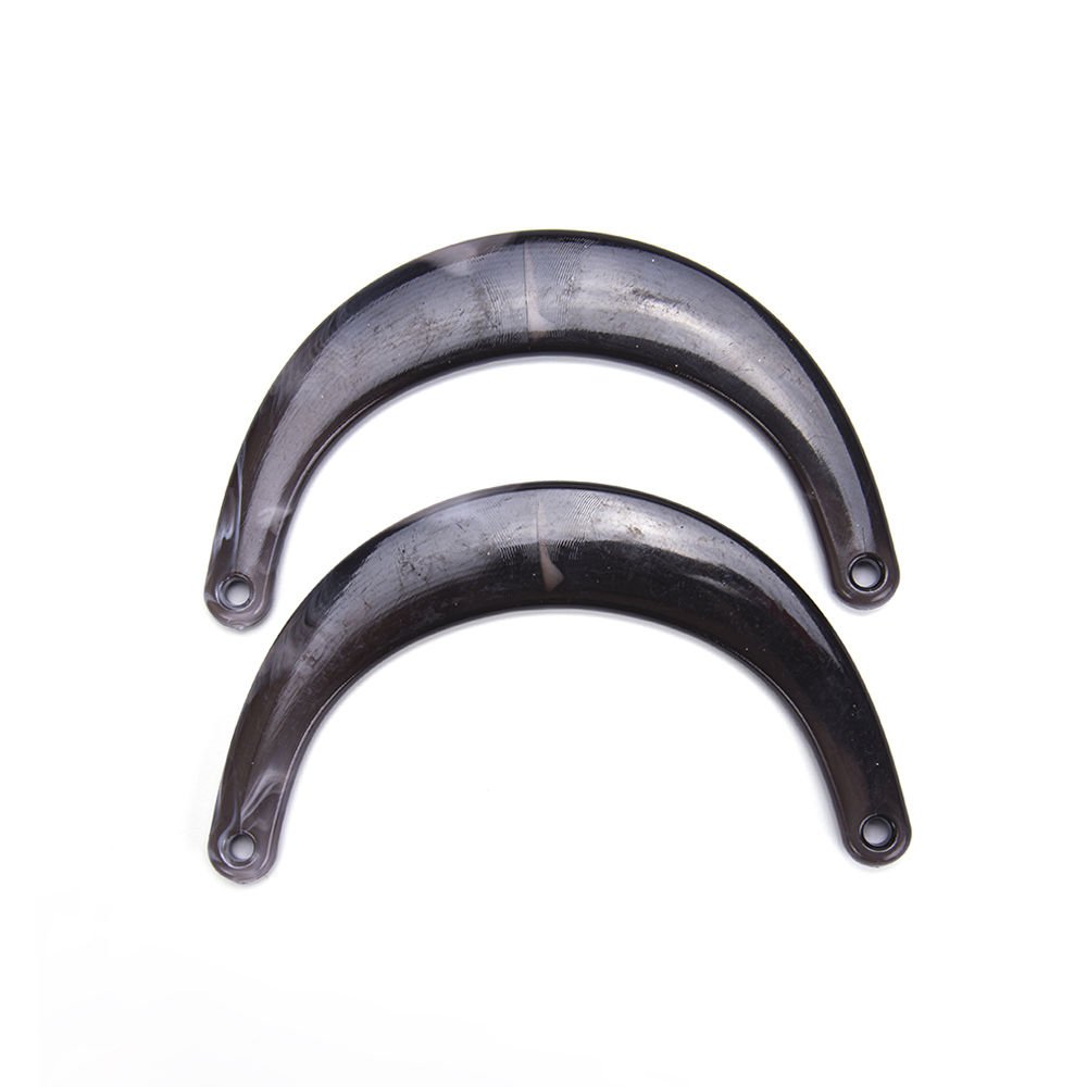 AKRİLİK C MODEL ÇANTA SAPI 2 ADET SİYAH