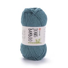 YARNART JEANS BAMBOO - EL ÖRGÜ İPİ KÜF YEŞİLİ - 121