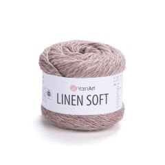 YARNART LINEN SOFT - EL ÖRGÜ İPİ SÜTLÜ KAHVE - 7308