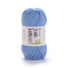 YARNART JEANS BAMBOO - EL ÖRGÜ İPİ MAVİ - 122
