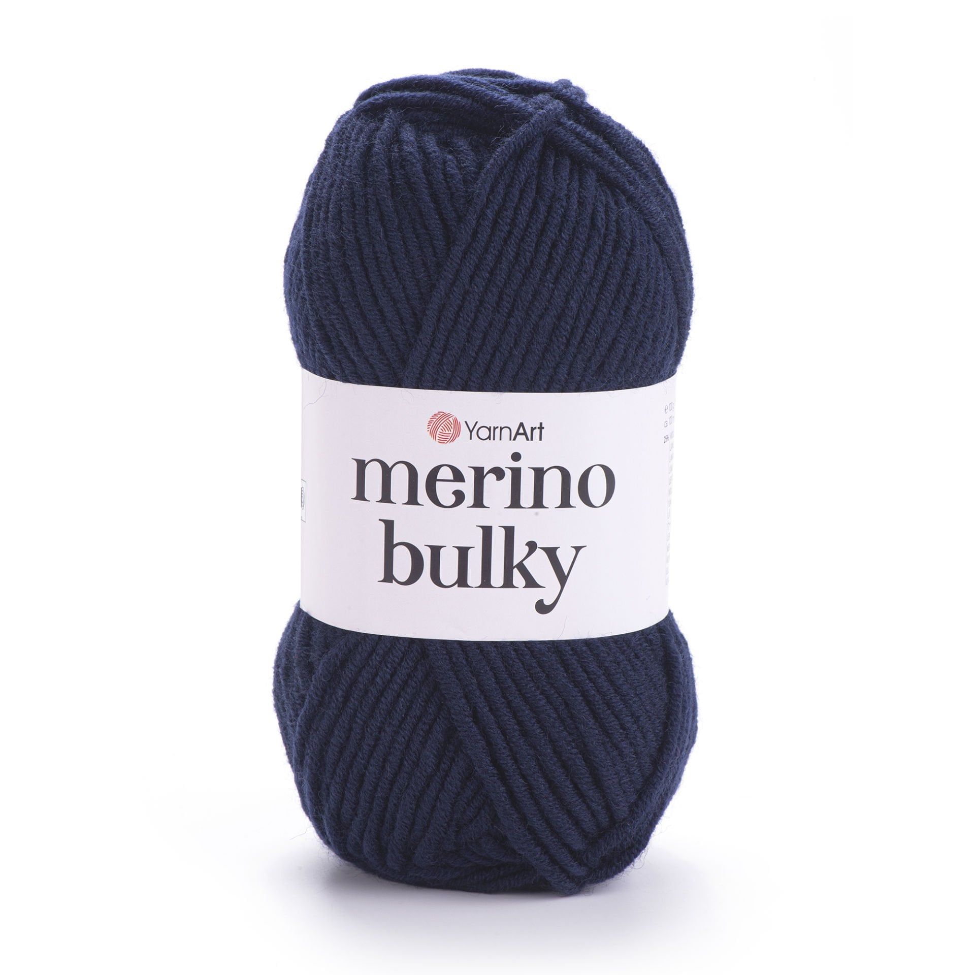 YARNART MERINO BULKY - EL ÖRGÜ İPİ LACİVERT - 583