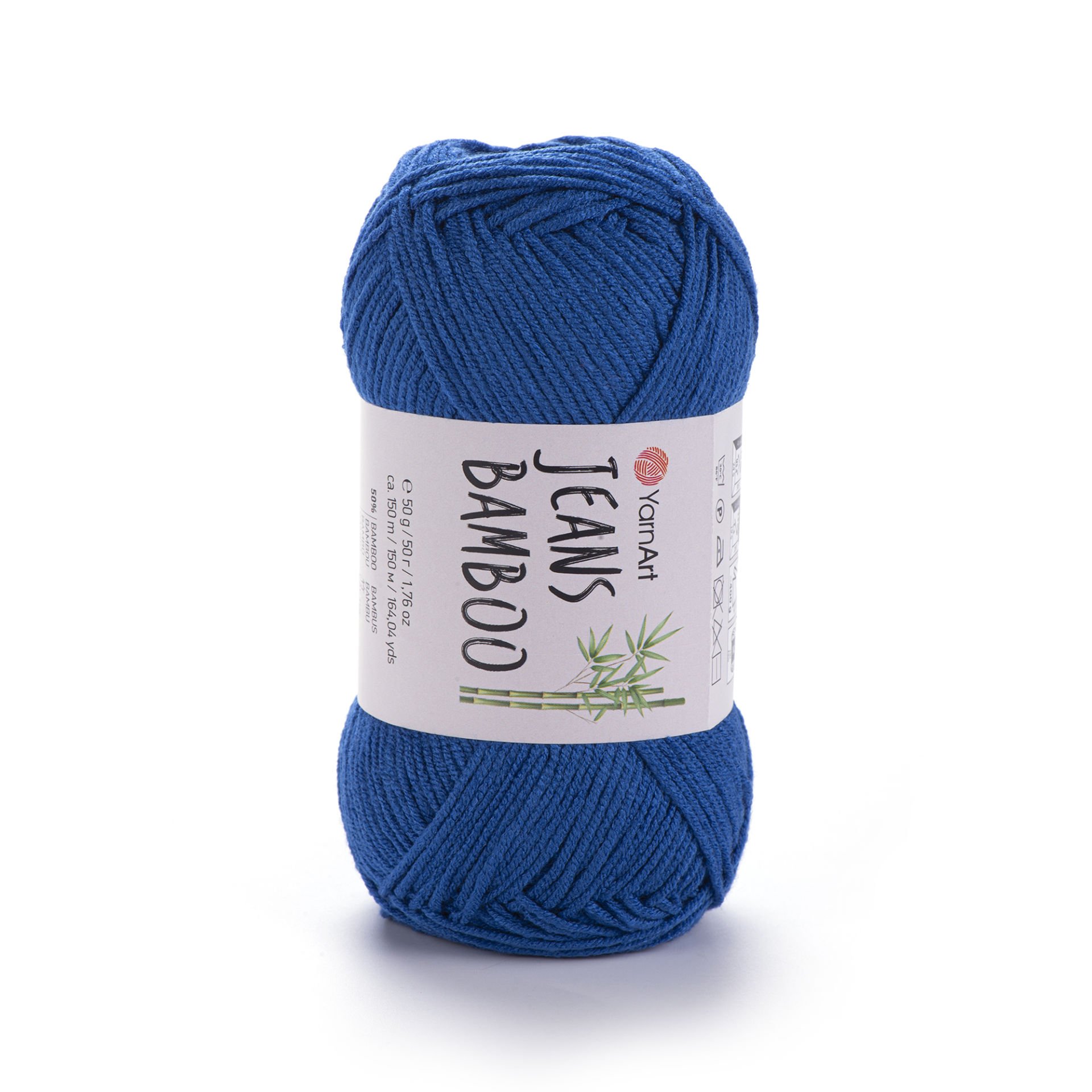 YARNART JEANS BAMBOO - EL ÖRGÜ İPİ SAKS MAVİSİ - 123