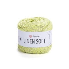 YARNART LINEN SOFT - EL ÖRGÜ İPİ YEŞİL - 7311